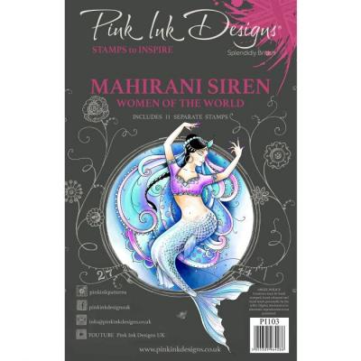 Creative Expressions Pink Ink Designs Clear Stamps - Mahirani Siren